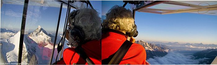 Early morning above the Saastal